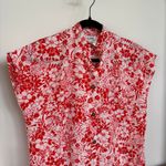 American Vintage Vtg Paradise Hawaii Red Vacation Beach Lightweight Bloke Surf Shirt Medium Photo 1