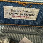 Levi's  501 Premium Denim Jeans Women's Size 24 Button Fly Distressed Medium Wash Photo 5