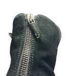 Aquatalia  Farah Black Suede Ankle Boots Size 9.5. Made in Italy. Back zip Photo 8