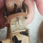 UGG  Calf Hair Leopard/Cheetah Jazmine Sandal Wedge Espidrille Heels Photo 7