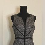 Ann Taylor - Black and gray tank top, pencil dress - Size 4 Photo 2