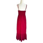 Lila Rose Lily Rose Maroon Maxi Dress w/ Built in Bra Women's Size XS NWT | 62-6 Photo 1