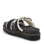 Dr. Martens Myles Faux Fur Platform Sandal (Unisex), Black, Size 13, NWT Photo 1
