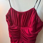 Laundry by Shelli Segal Strapless Red Maxi Dress Photo 1