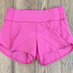 Lululemon Sonic Pink  Speed Up Shorts 2.5" Low-Rise Photo 0