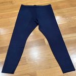 Lands' End Lands’ End women’s navy blue legging size medium (10/12). Photo 0