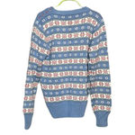 Vintage J Jordan Women’s Crewneck Acrylic Blend Sweater Size Small Blue Photo 7