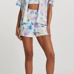 River Island sequin shorts Size 8 elastic waist Photo 1