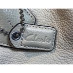 Clarks Ivory leather Shoulder bag purse READ Photo 8