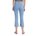 Veronica Beard Carly High-Rise Cropped Kick-Flare Jeans Size 24 Photo 4