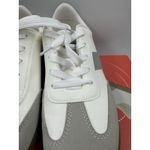 J Sport Cecily Women’s Sneaker Suede White/Grey Low Top Shoes Size 7.5 US White Photo 3