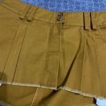BDG  Sydney Pleated Low-Rise Mini Skirt NWT Size S - Brown Photo 5