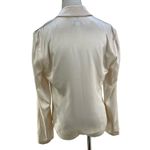 Talbots Vintage  Silk Satin Ivory Jacket Photo 13