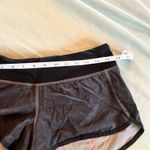 Lululemon  Speed Short Size 6 Heathered  Black Very Light Flare 2.5” Inseam Photo 1