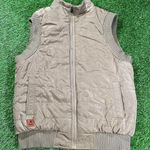 Tan fleece lined Cool Choice women's outdoor winter gilet vest (M) Size M Photo 0