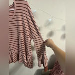 Free People FINAL PRICE We The Free Thermal Ruffled Top Photo 3