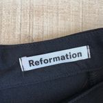 Reformation Flounce Skirt in Black Size 4 Photo 1