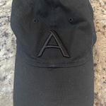Aritzia Black Cap with Embroidered Logo Photo 0