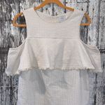 HD in Paris  Anthropologie ivory tweed cold shoulder dress Photo 2