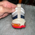 Nike Air Max 97 Platinum Pink Navy Orange Women’s Size 7.0- 921733-015 Photo 6