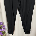 Lole  Black High Waisted Pocket Jogger Pants Size Large Photo 2
