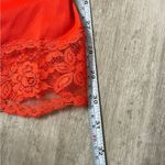 Vintage Seamprufe Red Lace Slip Dress Small Photo 1