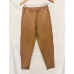 Anselmi Knit Trousers with‎ Italian Hem Camel Size PP XXS Stretchy Comfy Lounge Brown Photo 2