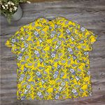 Universal Threads  Womens Linen Blend Short Sleeve Button Up Collared Shirt Small Photo 1