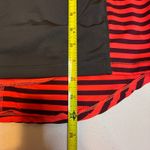 Hannah Running Pullover Top Women's M Black Red Striped Athletic Thumb Hole # Size M Photo 7