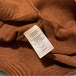 Nordstrom Brown Knit Short Sleeve Sweater by  Minimalist Preppy Soft Pullover XXS Photo 5