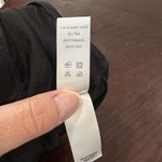 ANDIE  SWIM Riviera Bikini Top Flat Black Scoop Neck Adjustable Strap Medium‎ Photo 6