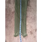 RISEN Jeans Womens Sage Green Distressed Ankle Raw Hem Size 30 Photo 11