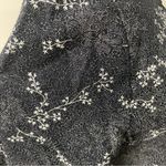 VINTAGE NEWPORT NEWS COTTON PRAIRIE DRESS GRANNY CHIC LACE COLLAR MADE IN USA Blue Size M Photo 11