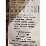 Marina Rinaldi Women Black White Printed Satin Top Size 20 Herringbone Photo 9