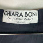 Chiara Boni  La Petite Robe Black High Neckline Knee Length Dress Photo 5