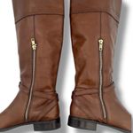 Coach Women’s Micha Leather Knee High Riding Boots Chestnut Brown Size 10 Photo 9
