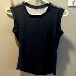 Women’s vogo, small, athletic‎ shirt, sleeveless black with camouflage mesh back Photo 0