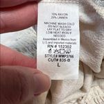 Wasabi + Mint Chic Beige Smocked Waist Trousers Photo 6