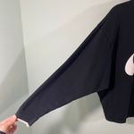 Nike Women Black Sportswear Terry Crew Neck Sweatshirt Size S #857088-010 Photo 5