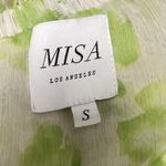 MISA Los Angeles Rumi One Shoulder Midi Dress Green White Honeydew Blossom Small Photo 10