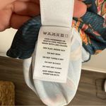 Averie Halley Ruched Midi Dress Floral Small Blue Photo 5