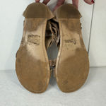 Roan By Bed Stu Sz 8 Posey Sandals Beige Leather Strap Shoes F990005 Womens Tan Photo 9