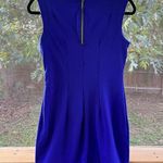 Casual Couture By Green Envelope Cobalt & Black Mini Sheath Dress Size S. NEW Photo 1