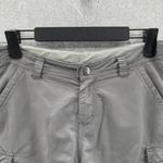 REI Cargo Hiking Outdoor Shorts Womens 4 Nylon Gray Pockets Photo 1
