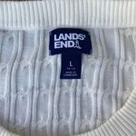 Lands’ End Women’s  Off White Cardigan L 14-16 Photo 2