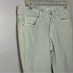 Loft Light Green Skinny Jeans Photo 2