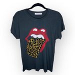 Daydreamer ā» Rolling Stones Plush Leopard Rock Band Tee T Shirt ā» Vintage Black Photo 6