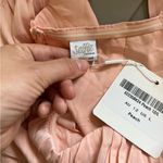 Selfie Leslie  LINKA OFF-SHOULDER TIE BACK DRESS PEACH Photo 8