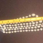 Light baby blue triple layer beaded necklace​ Photo 5