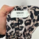 Mikoh Shorts 1 Leopard Animal Print Tie Waist Ruffle Hem Resort Boho Coastal Photo 5